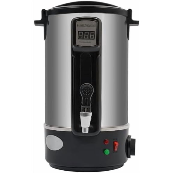 8L Large Wax Melter for Candle Making, Candle Making Wax Melting Pot with Digital Display Meter, with Accurate Temperature Control Panel, Fast Heating for Melt Soy Wax, Paraffin Wax$$Art & Craft