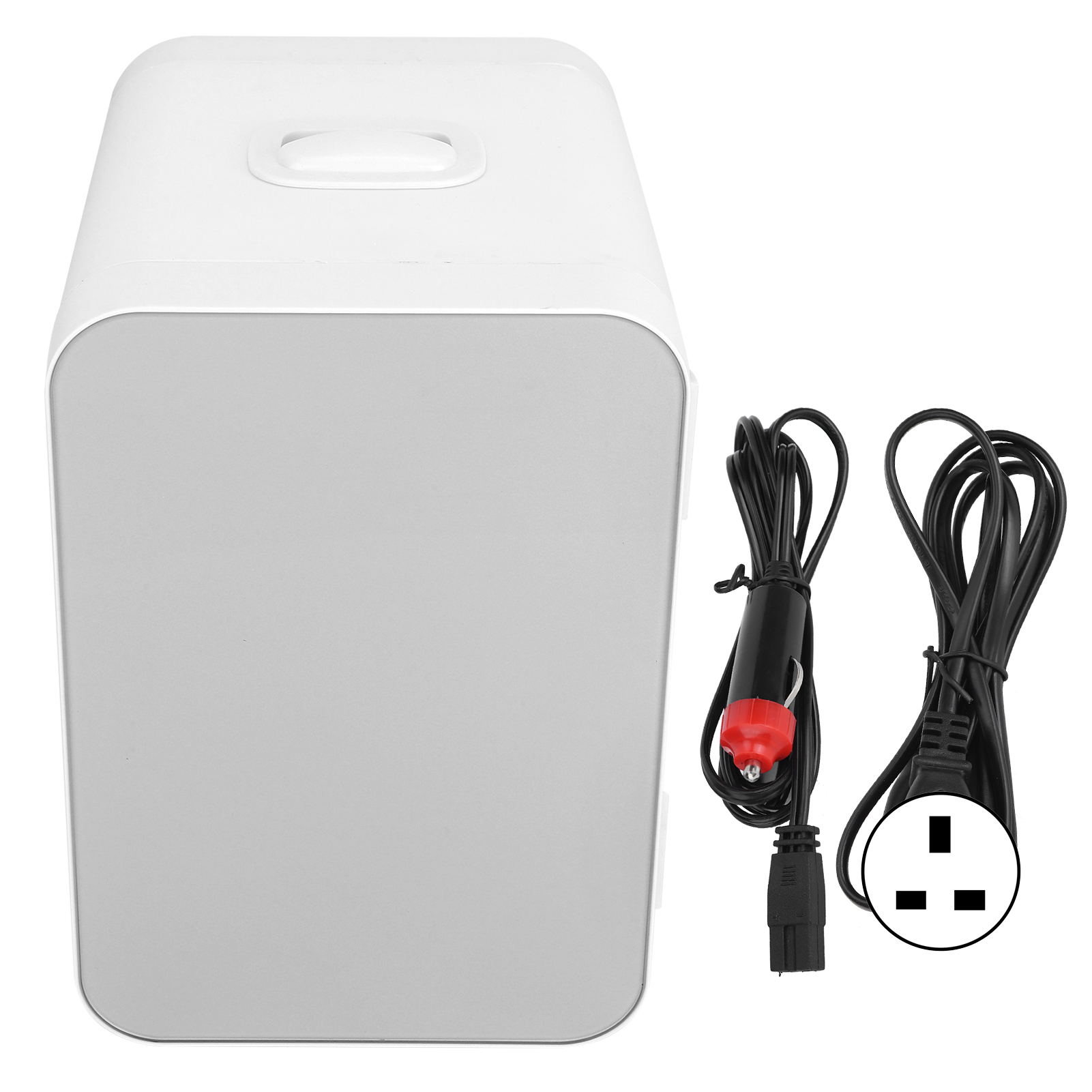 8L Semiconductor Mini Car Refrigerator Single Door Car Home Dual Use