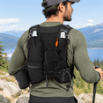 8L Trail Running Hydration Vest, Black Medium, Lightweight Pack with ...