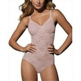 thumbnail image 1 of 8L10 Lace N Smooth Body Briefer Size 38DD Rosewood, 1 of 1