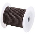 8M Cowhide Leather Cord Round Leather Rope String for Bracelets with ...