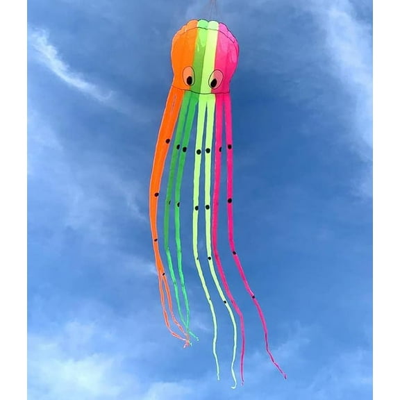 8M Kites Professional Giant Power Kites for Adults Octopus Kite