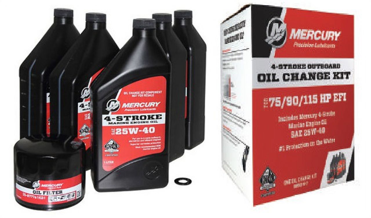 8M0081916 Mercury Marine Oil Change Kit 40/50/60HP EFI/390E
