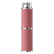 8ML Perfume Atomizer, Empty Leather Cologne Spray Bottle, Mini Perfume Sprayer Dispenser for Travel 1PCS, Pink