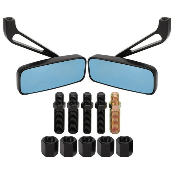 8MM‑10MM Motorcycle Rear View Mirrors, 1Pair Side Rearview Mirror, View Mirrors Reflectors Universal Replacement for CB1000R CB1300