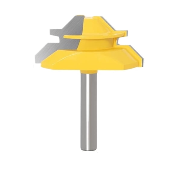8MM 45 Degree Lock Miter Router Bit Tenon Milling Cutter Woodworking Tool For Wood Tools ,High Efficiency