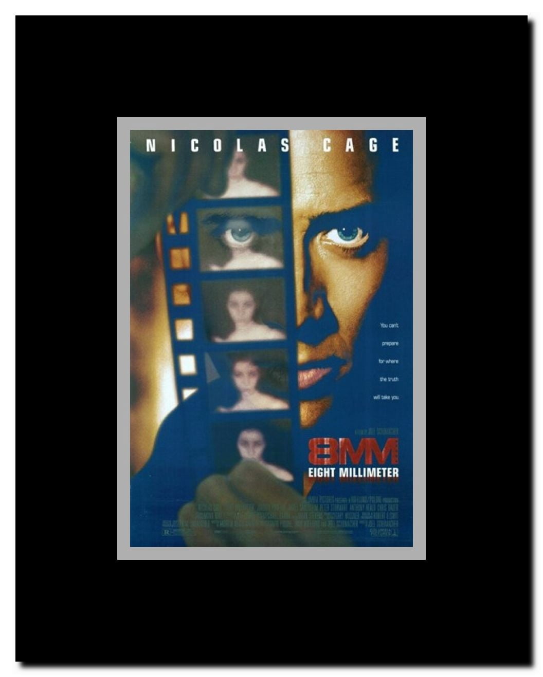 8MM Framed Movie Poster