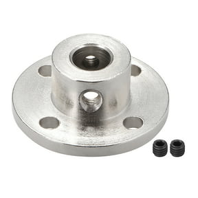 8MM Inner Dia H13*D16 Rigid Flange Coupling Motor Guide Shaft Coupler Motor Connector Silver Tone for DIY Part