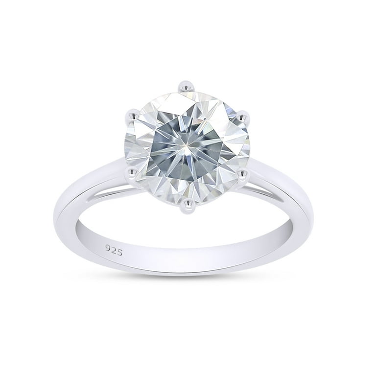 8mm outlet moissanite ring