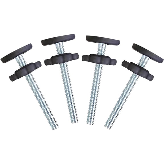 8MM Threaded Spindle Rod Screw Bolts Hardwar, 4 Pack Baby Gate Replacement Parts