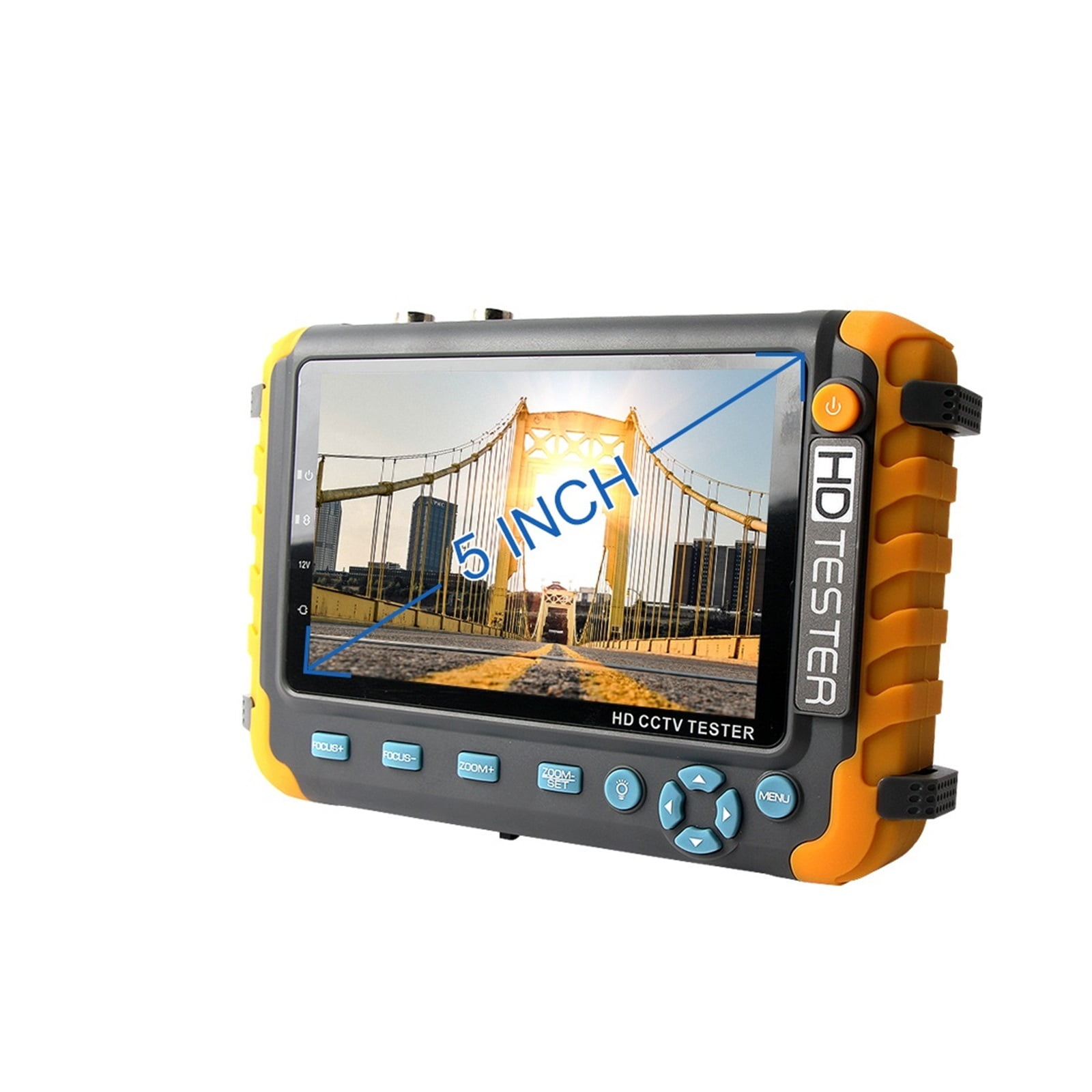 Tester CCTV HD-2900 Per Telecamere 4K - Schermo 4.3" LCD Con Batteria 4000mAh E Uscita 12V - Foto 8