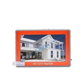 8MP 4K CCTV Security Camera Tester 5 Inch TFT LCD Monitor For 4 IN 1 TVI AHD CVI Analog Security Cam Tester Video Test ,Video Surveillance Testing