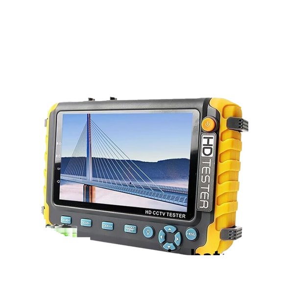 8MP CCTV Security Camera Tester IV8W 5Inch CCTV Monitor AHD/CVI/TVI CVBS Analog Camera Tester CCTV Cameras Tester VGA Input ,Video Surveillance Testing