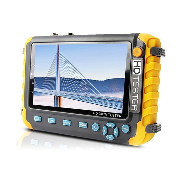 8MP CCTV Tester 5 Inch Camera Monitor 4K AHD/CVI/TVI CVBS Analog Cameras Tester With VGA Input CFTV CCTV Mini Monitor ,Video Surveillance Testing