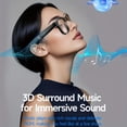 thumbnail image 1 of 8MP Smart Camera Glasses 4K/1080P Recording Metal Semi-Rimless Photochromic Lens AI Translation Voice Assistant, 1 of 11