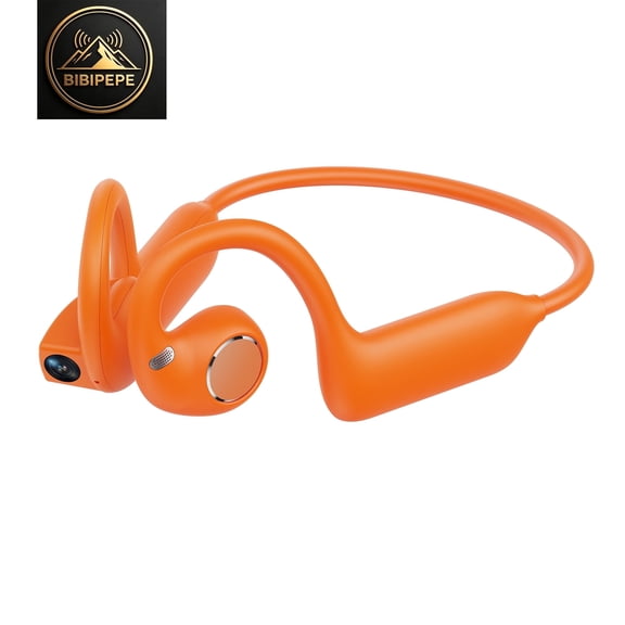 8MP HD Camera Open Ear Wireless Bluetooth Headphones, Eis Stabilized 1080P Video Recording, Hands-Free First-Person Pov, AI Smart Assistant, Waterproof Sports Earbuds for Vlogging Running
