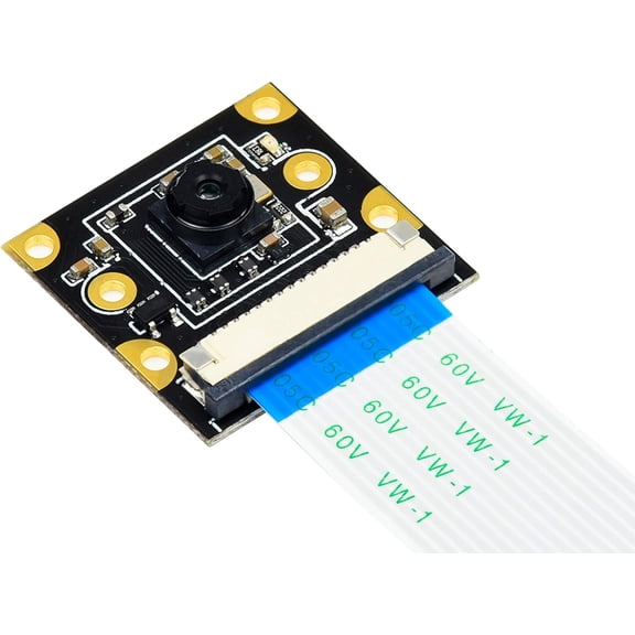 8MP IMX219-77 Camera Compatible with NVIDIA Jetson Nano and Compute Module 3/3+, 8 Megapixels Camera Module IMX219 Sensor 32802464 Resolution 77 Degree Angle of View