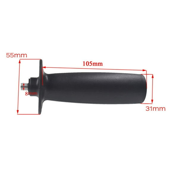 8Mm/10Mm Thread Auxiliary Side Handle for Angle Grinder 9523Nb Black M8/M10 8Mm