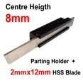 thumbnail image 1 of 8Mm 5/16" T Type Parting Off Slotting Lathe Tool Holder + 2Mm Hss Blade, 1 of 2