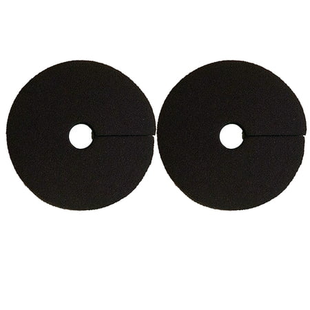 8Mm Hilason Neoprene Horse Bit Guard Hook & Loop Closure Black