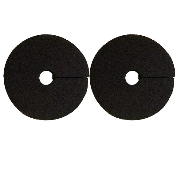 8Mm Hilason Neoprene Horse Bit Guard Hook & Loop Closure Black