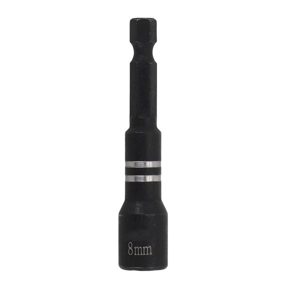8Mm Magnetic Driver Bit Hex Socket Adapter for Screwdriver Applications 8X65Mm Fangkenuo