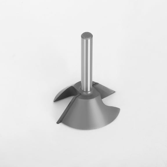 8Mm Shank Dovetail Router Bit Joint Bottom Cleaning Woodworking Engraving Milling Cutter For Cutting On Pine Solid Wd Particle Fangkenuo
