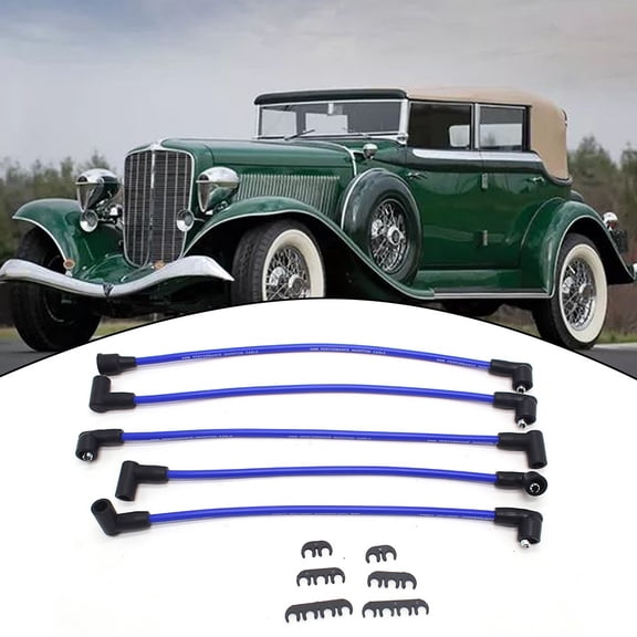 8Mm Silicon High Performance Ht Leads Set For 850, 1000 & 1275 Classic Mini