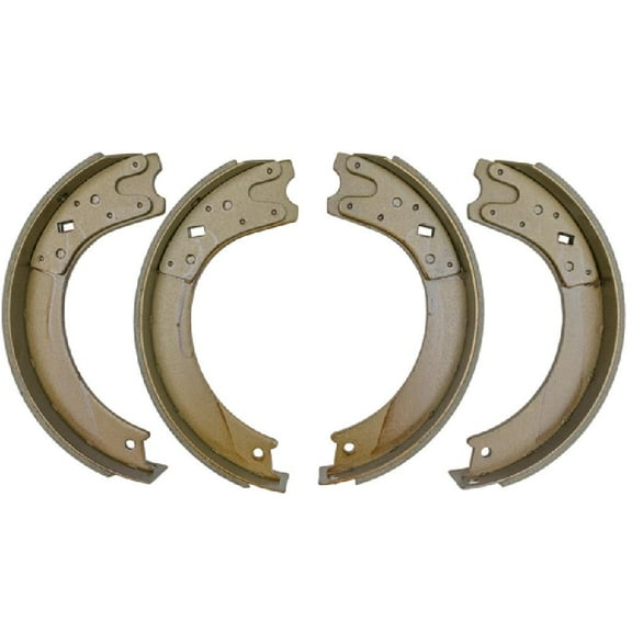 RAParts 8N2200B Set of 4 Halves (Two Pairs) of Brake Shoes Fits Ford/New Holland Tractors 8N NAA Jubilee