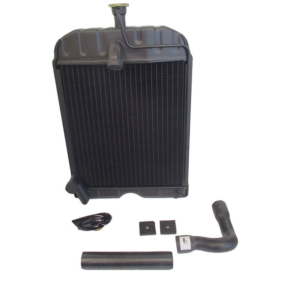 RAParts 8N8005 One New Radiator Cap Two Mounting Pads Upper & Lower Hoses Fits Ford Tractors 2N 8N & 9N