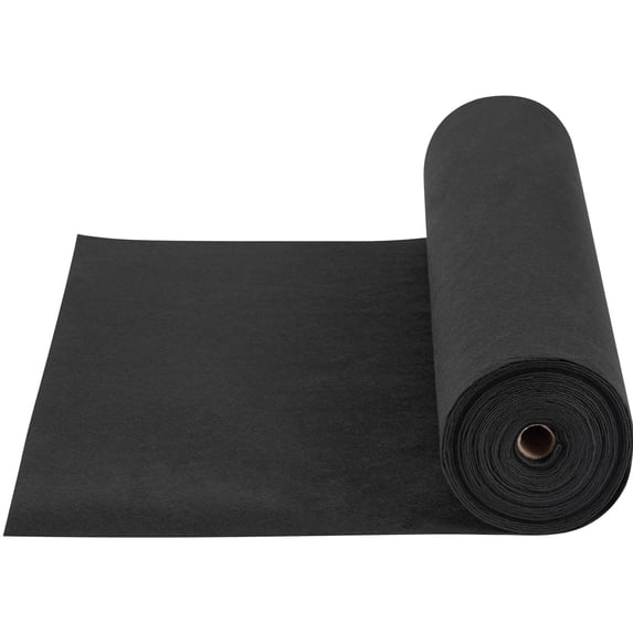 8OZ Heavy Duty Garden Weed Barrier Fabric - 6ft x 100ft Non-Woven Landscape Mat