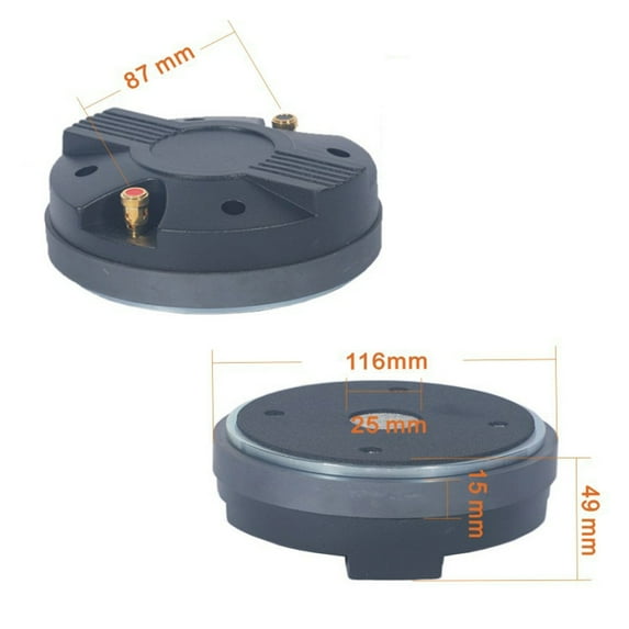 8Ohm Treble Horn Speakers Driver Head Speakers Horns Driver Dome Tweeter Head Driver Loudspeaker Treble Horn Drive