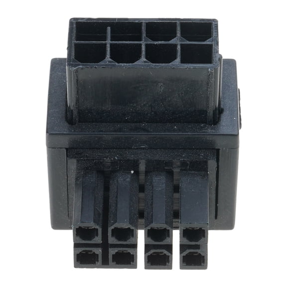 8P Male to Female 90 Degree Up Down Angled Power Header Adapter for GPU Graphics Cards GPU Power Cable Adapter