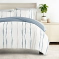 thumbnail image 1 of 8PC Bedding Bundle - Patterned Duvet Cover Set White Comforter and Solid Sheet Set in Urban Vibe, 1 of 12