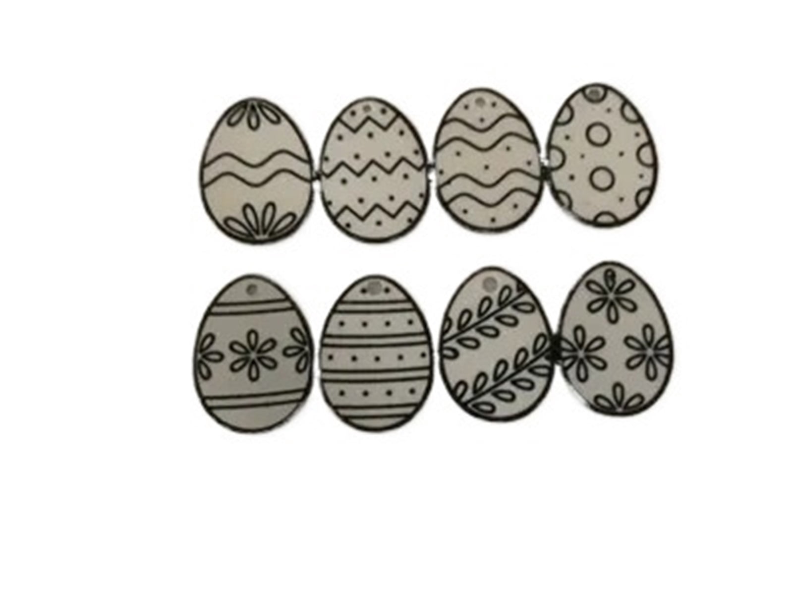 8PC Easter Egg 3D Printing Gift