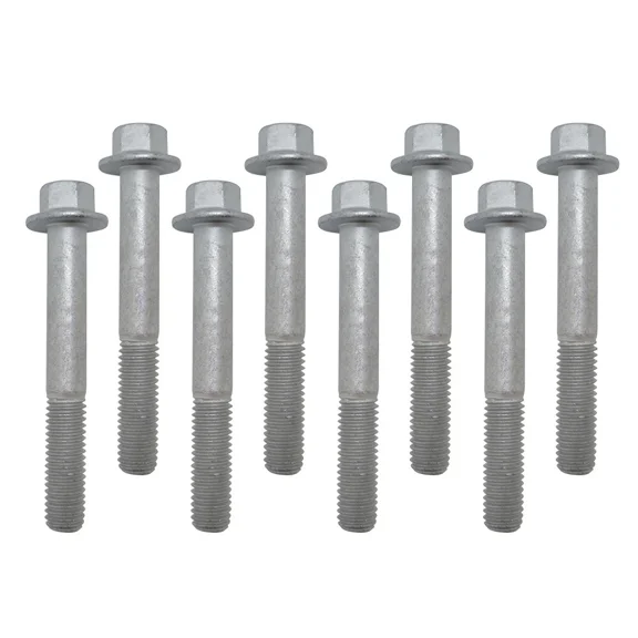 8PC Fuel Injector Hold Down Bolt Kit Compatible with 6.6L GM Chevrolet Duramax Diesel Engine, Replaces OEM 11611128