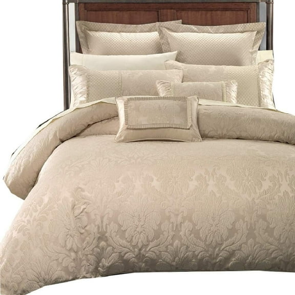 8PC Luxury King Size Sara Bed in a Bag By Royal Hotel Collection