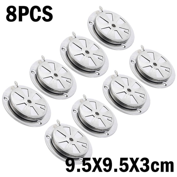 8PC Replacement Parts -BBQ Grill Smoker Exhaust Vent Stove Air Vent Damper USA