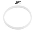 thumbnail image 1 of 8PC Rubber Gaskets 10cm Sealing Gaskets O-Ring Replacement Parts for Blender, 1 of 10