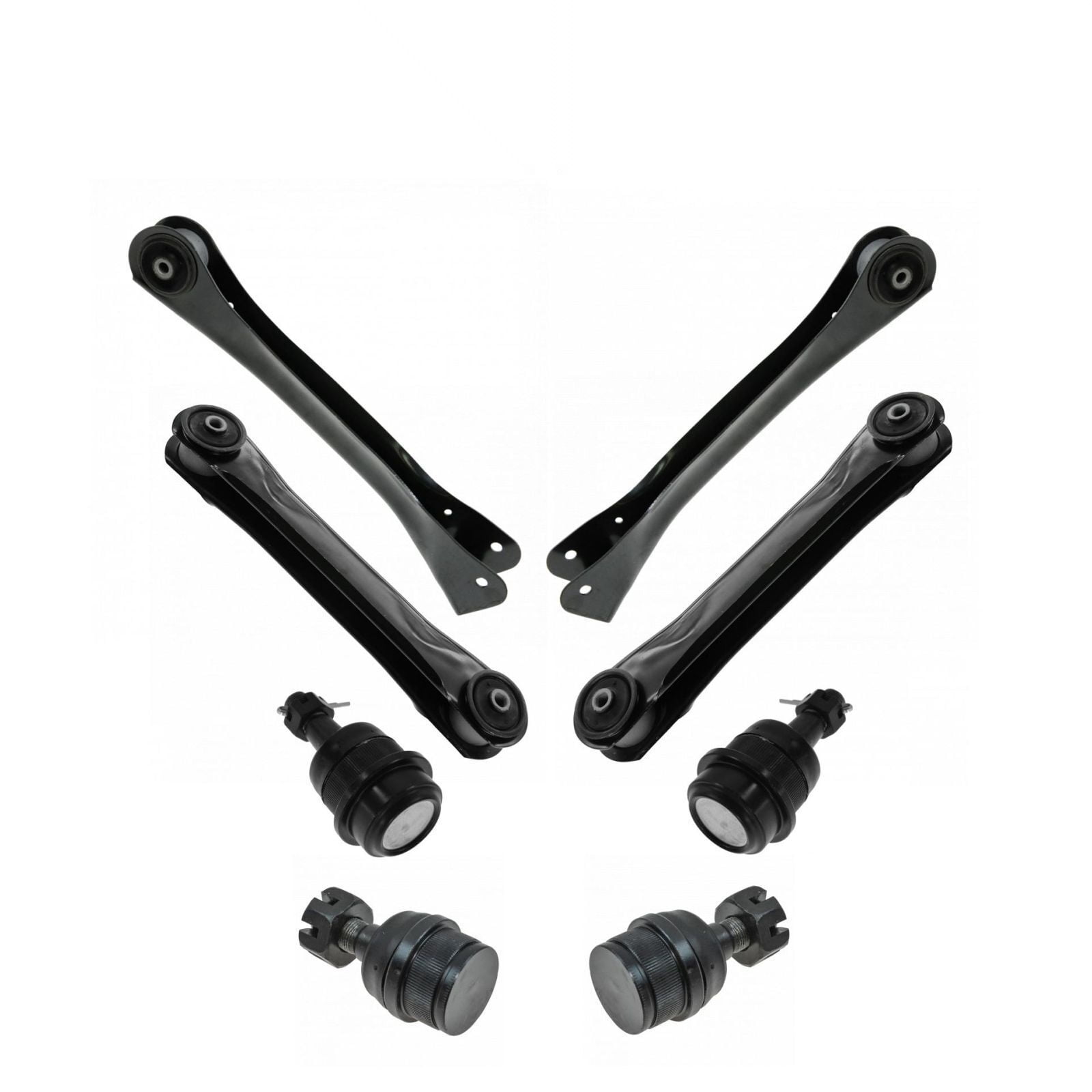 8PC Suspension Kit - Premium Upper Lower Control Arms & Ball Joints for ...