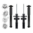 thumbnail image 1 of Set of 8 Wheel Hub Bearing Assembly-Suspension Strut-Shock Absorber For 2007-2012 GMC Acadia Monotube Performance Upgrade, 1 of 7
