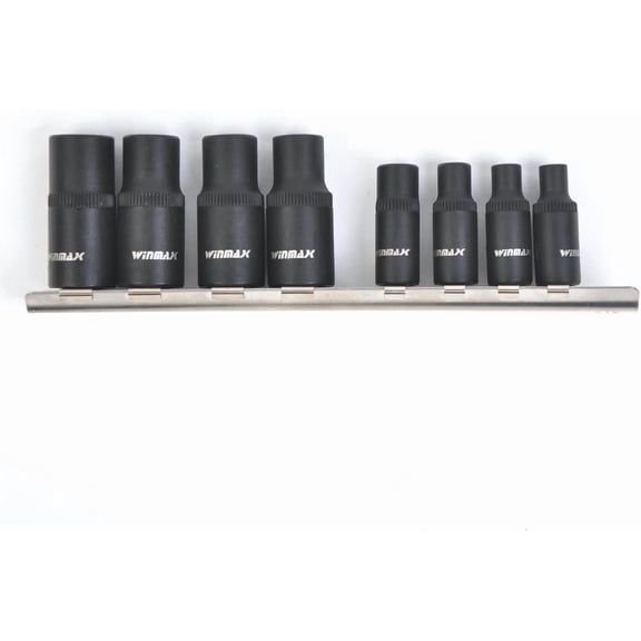 8PCS 1/4" and 3/8" Drive Tap Socket Set