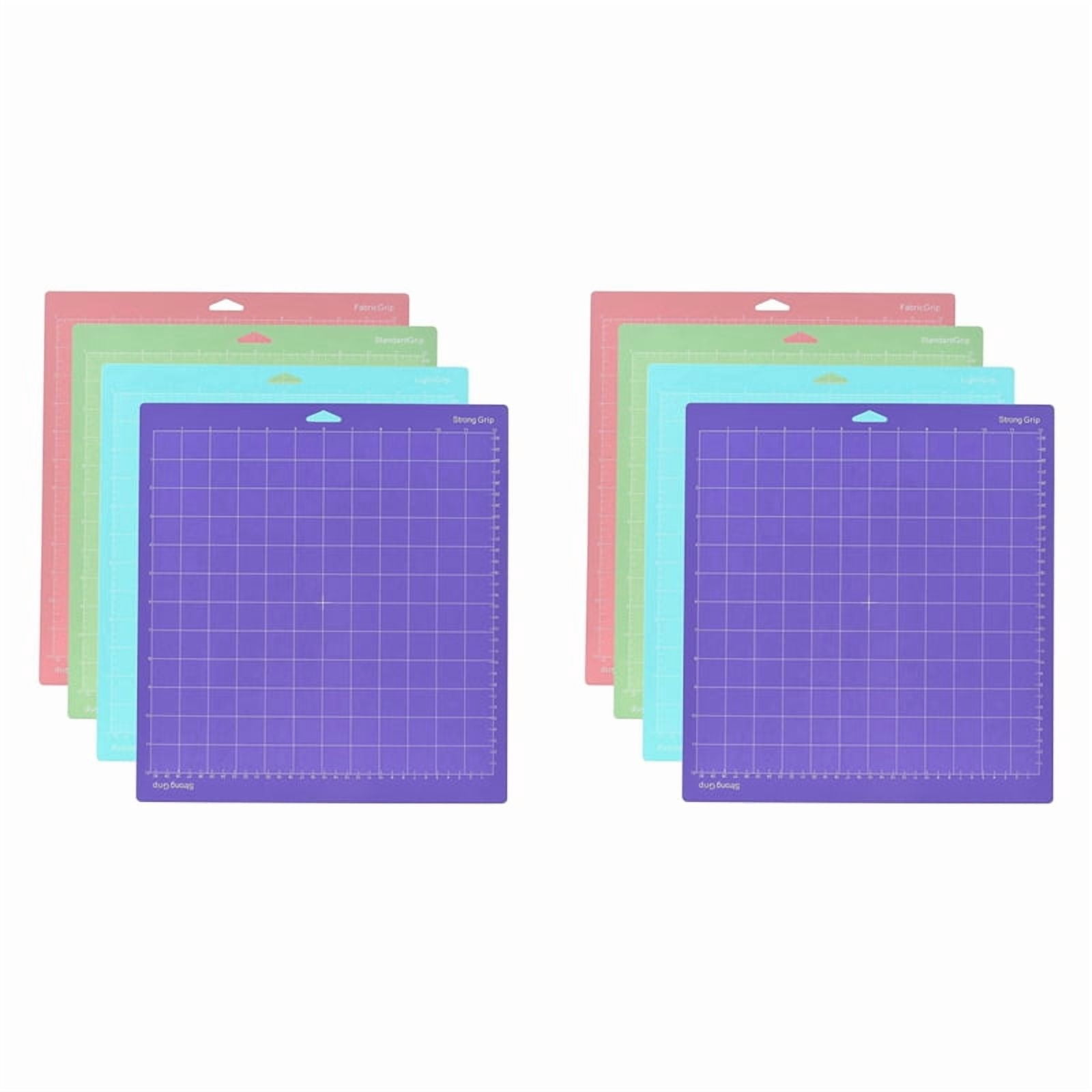 8PCS 12 X 12 Inch Repl Ment Cutting Mat Adhesive Gridded Cutting Mats for Silhouette Cameo Cutting Explore Plotter