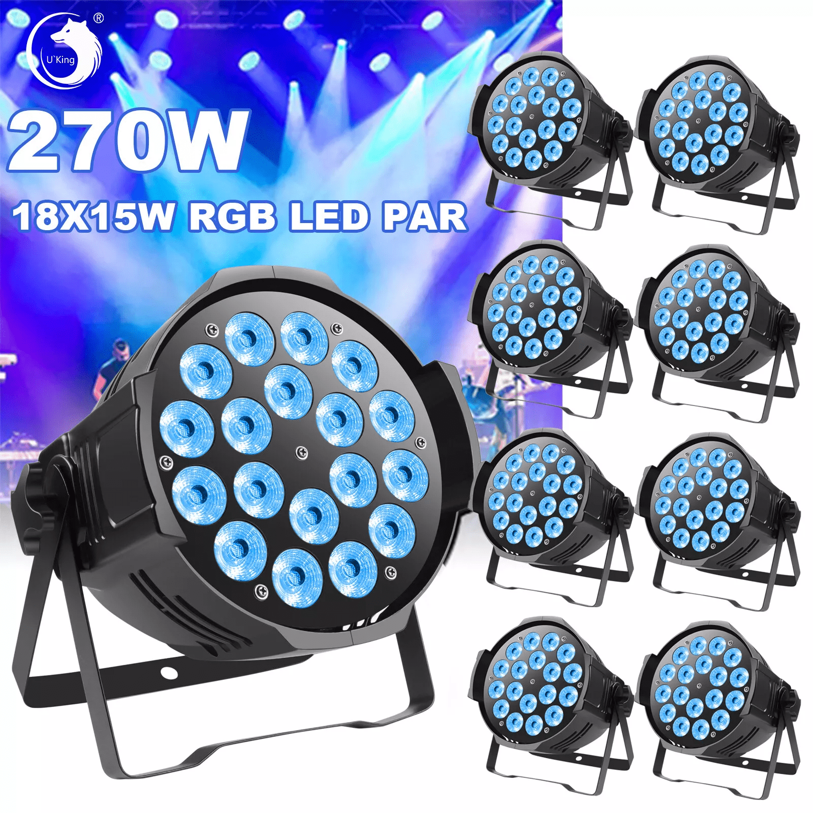 CAM3 ETZ LED PAR - LED Par RGBW / DJ LED Par Light At Best Price In New
