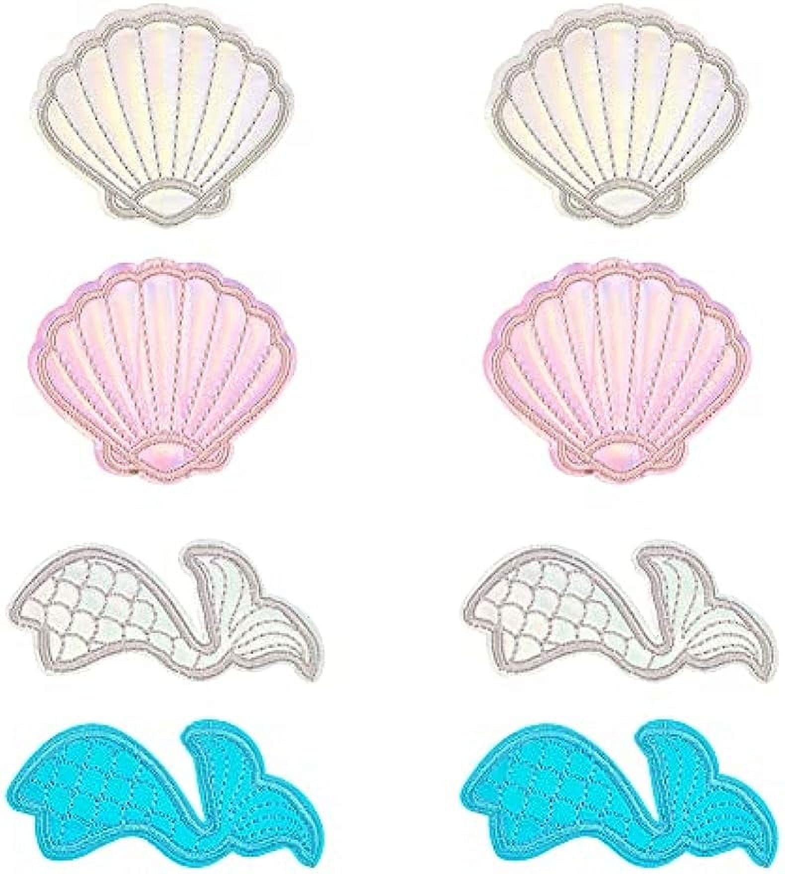 DISNEY FLOUNDER FISH LITTLE MERMAID EMBROIDERED APPLIQUÉ PATCH SEW IRON ON