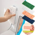 thumbnail image 1 of 8PCS Adhesive Punch-Free Socket Holder,Self-Adhesive Desktop Socket Fixer,Punch Free Strip Holder Plug-In Power Strip Holder Fixator Socket Fixer Bracket Stand for Home Office, 1 of 9