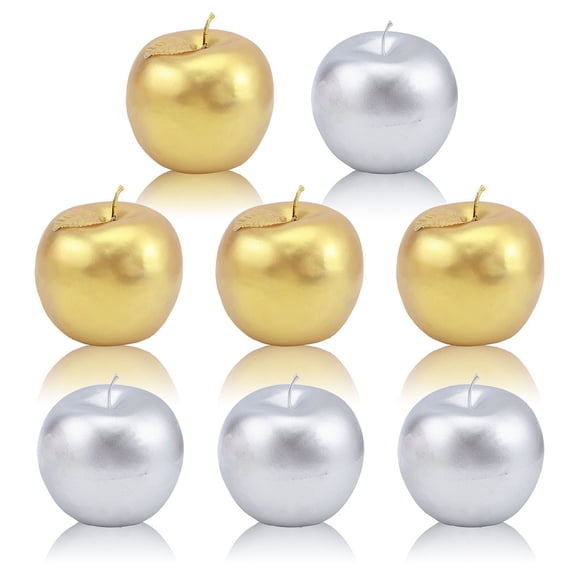8PCS Artificial Apples Fake Frutis Apples Simulation Artificial Fruit Simulation Artificial Lifelike Fake Foam Apples for Home Kitchen