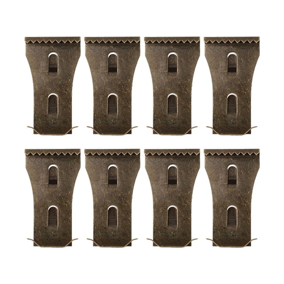8PCS Brick Hook Clips For Hanging Heavy-Duty Brick Wall Hooks Without Drilling