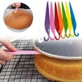 thumbnail image 1 of 8PCS Cake Scraper Set - Plastic Baking Tools with Stainless Steel Edge, Multi-Purpose Cake Decorating Kit for Smoothing Icing, Releasing Cakes from Pans, Home Baking Essentials Clearance, 1 of 6