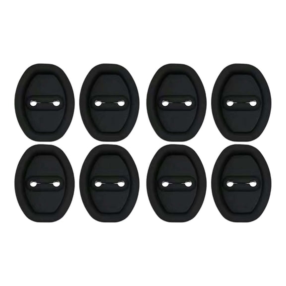 8PCS Car Door Lock Silicone Protector Pads – Shock-Absorbing, Anti-Scratch & Rust-Proof Covers for All Vehicle Models
